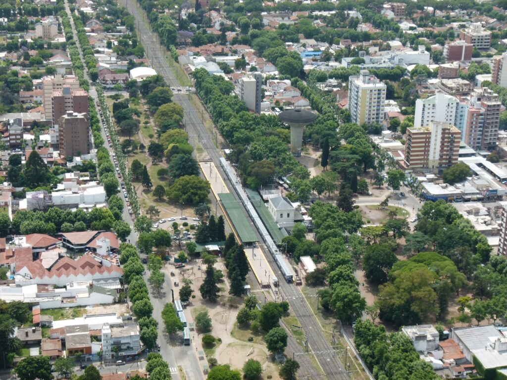 Monte Grande desde un Dron